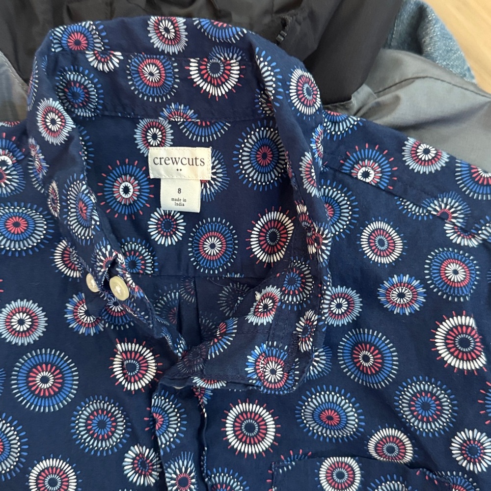 Boys Size 8 Clothing Lot – Jackets & Shirts (5 Pieces) - Picture 9 of 11